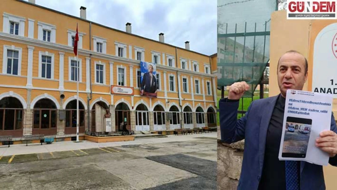 1. Murat Anadolu Lisesi Müdürü Öz’den iddialara yanıt: “Gerçeği çarpıtmayın!”