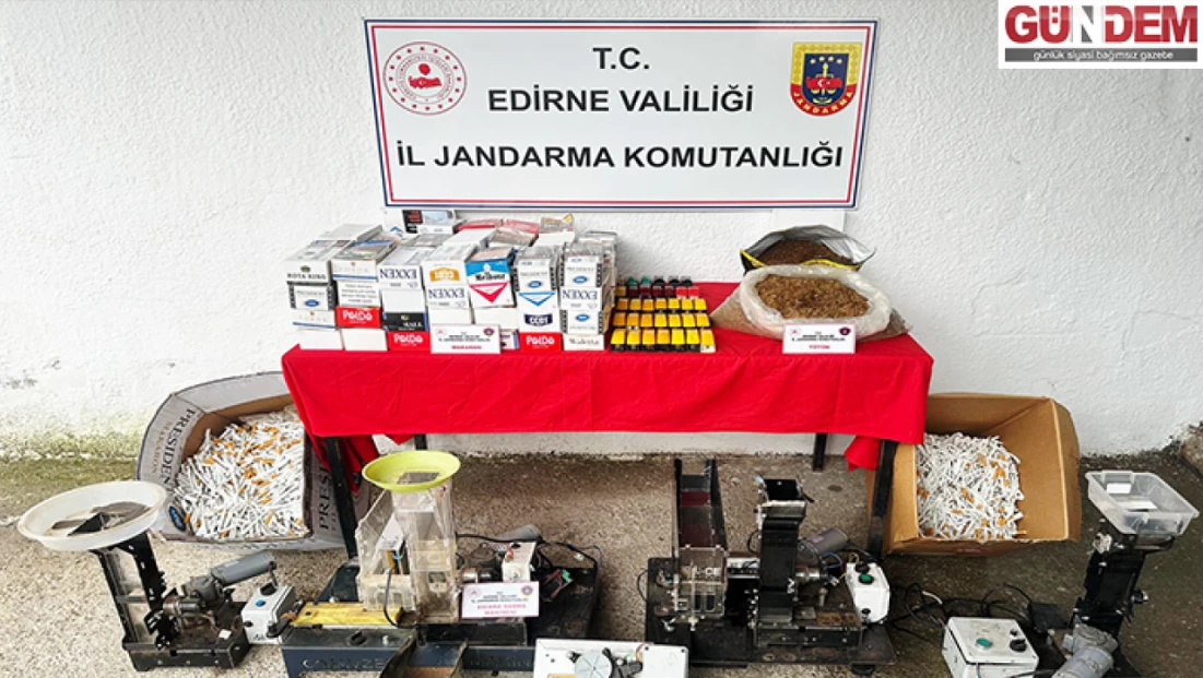 26 bin 600 makaron ele geçirildi