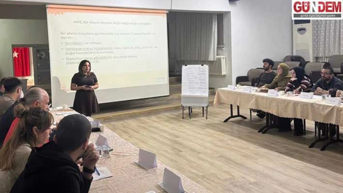 Afet ve Acil Durumlara Hazırlık Kapsamında PSD Eğitimi Düzenlendi