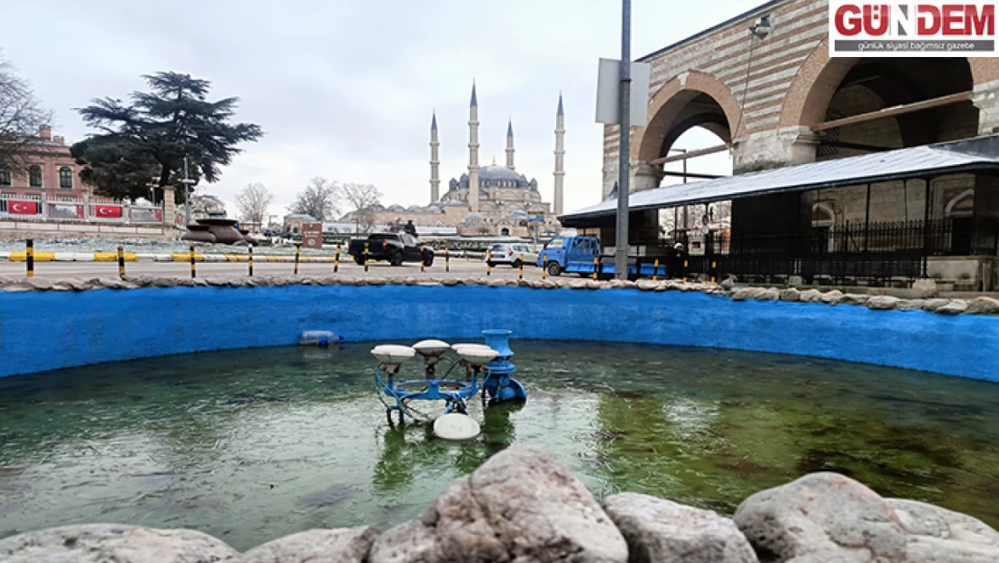 Ayaz vurdu, Edirne buz kesti