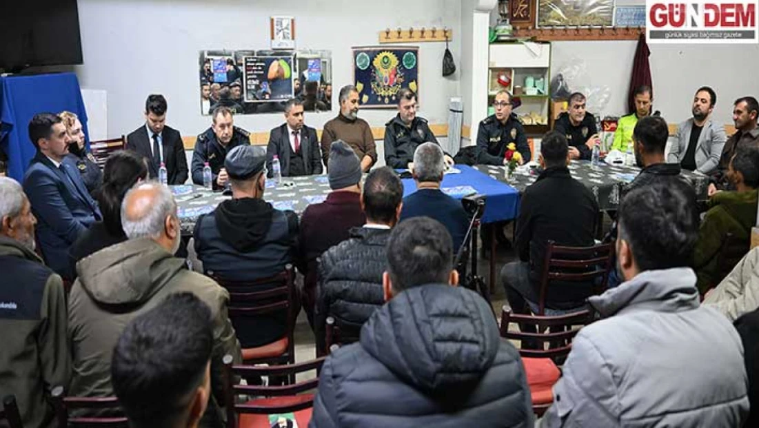 Ayhan, Uyuşturucuyla Mücadele Aplikasyonu’nun kullanılmasını istedi