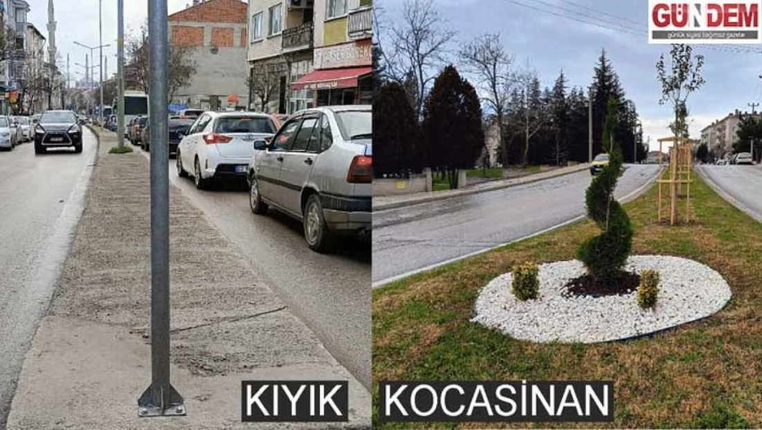 Belediyede çifte standart mı var?        Kıyık’ta betonlaşma, Kocasinan’da ağaçlandırma