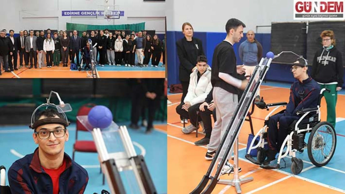 Boccia sporunu tanıtan Öz, özel bireylere örnek oluyor