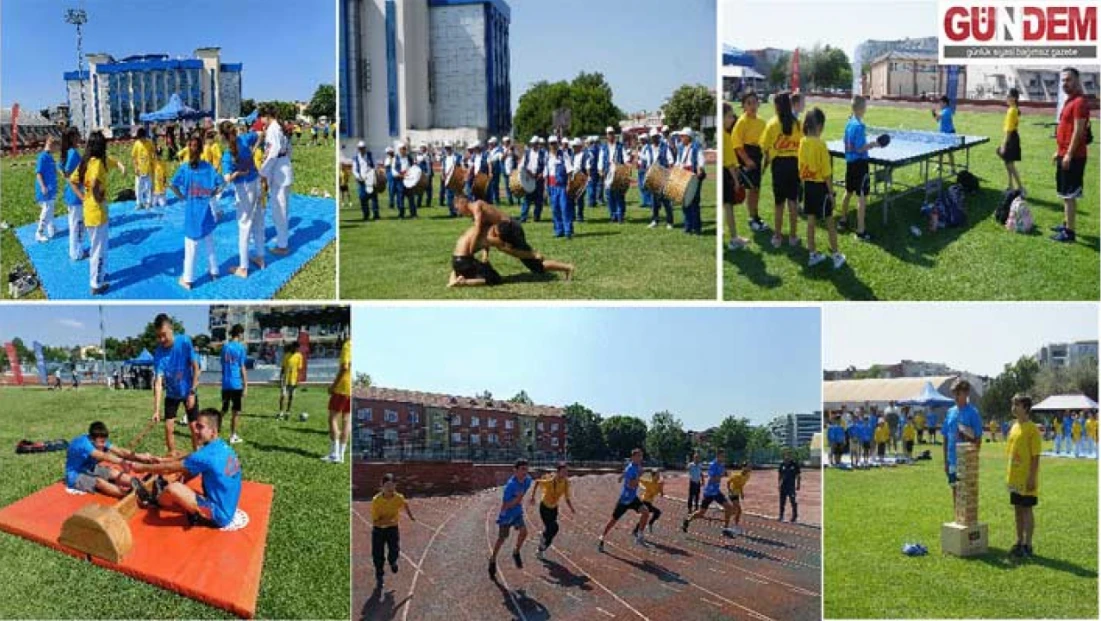 Çocuklar, spor dolu bir yaza ilk adımı attı