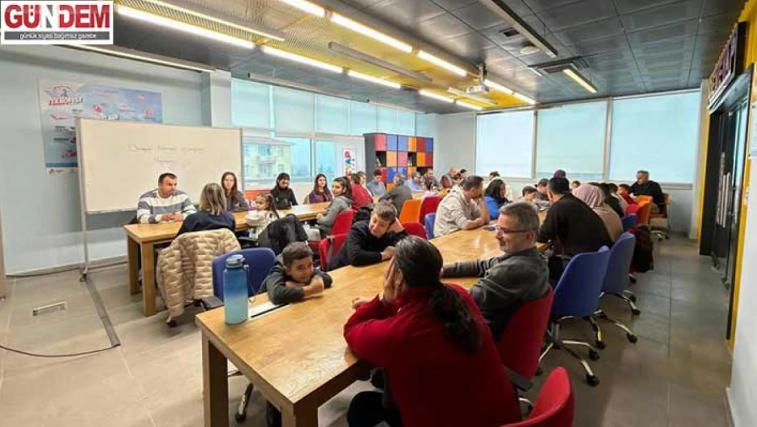 Deneyap Edirne’de veli ve öğrenciler kahvaltı etkinliğinde buluştu