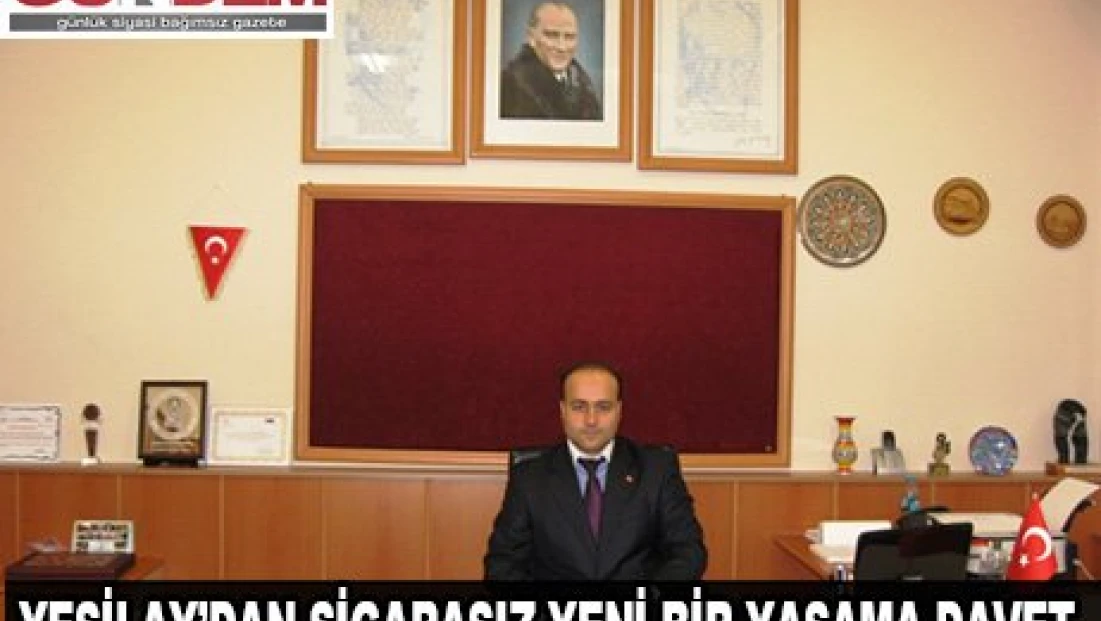 Yeşilay'dan sigarasız yeni bir yaşama davet