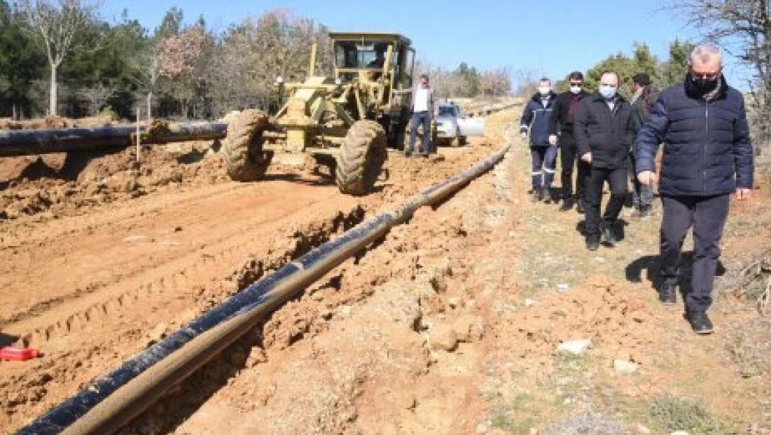 Erikli sezon başında suya kavuşacak