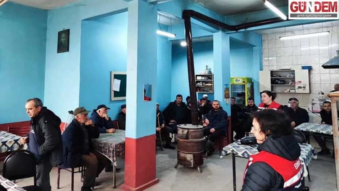 Havsa köylerinde üreticilere tarımsal bilgilendirme