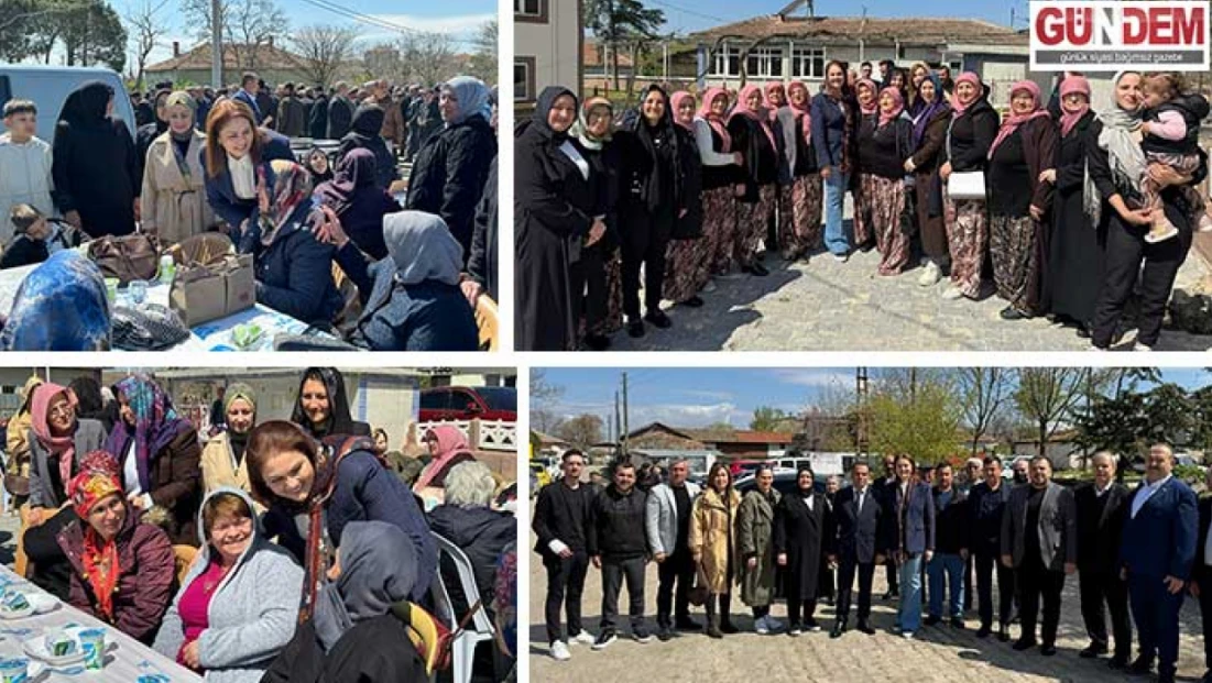 İba, köy sakinleriyle bir araya geldi