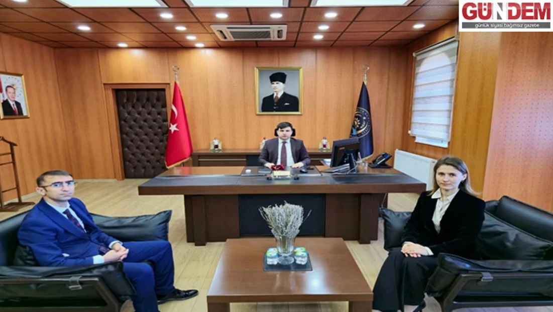 İlçe Tarım ve Orman Müdürlerinden Meriç Kaymakamına Ziyaret