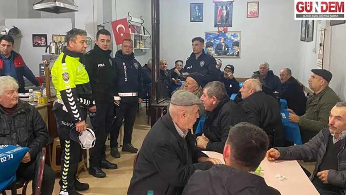 Suçların önlenmesi için Süloğlu Emniyet ekiplerinden farkındalık çalışması