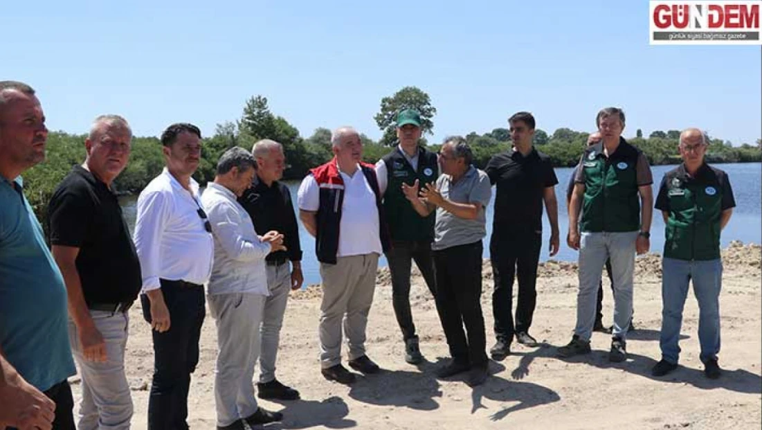 Sulama istasyonları incelendi