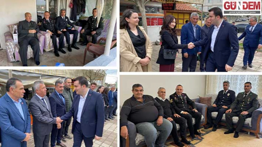 Süloğlu’nda Kaymakam Uşen vatandaşlarla buluştu