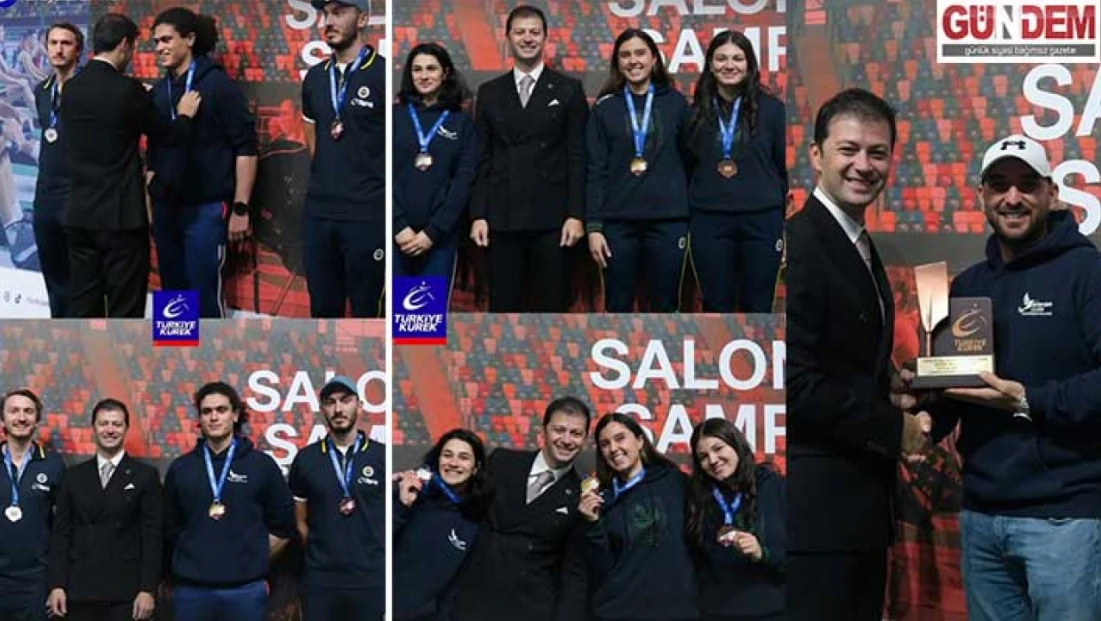 TED Edirne kürek kulübü ilk kez katıldığı şampiyonada tarih yazdı