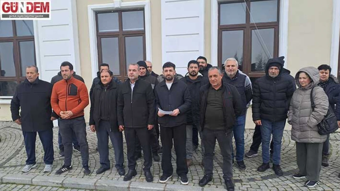 Ulus Pazarı esnafından belediye önünde çağrı: “Pazar yeniden açılsın”