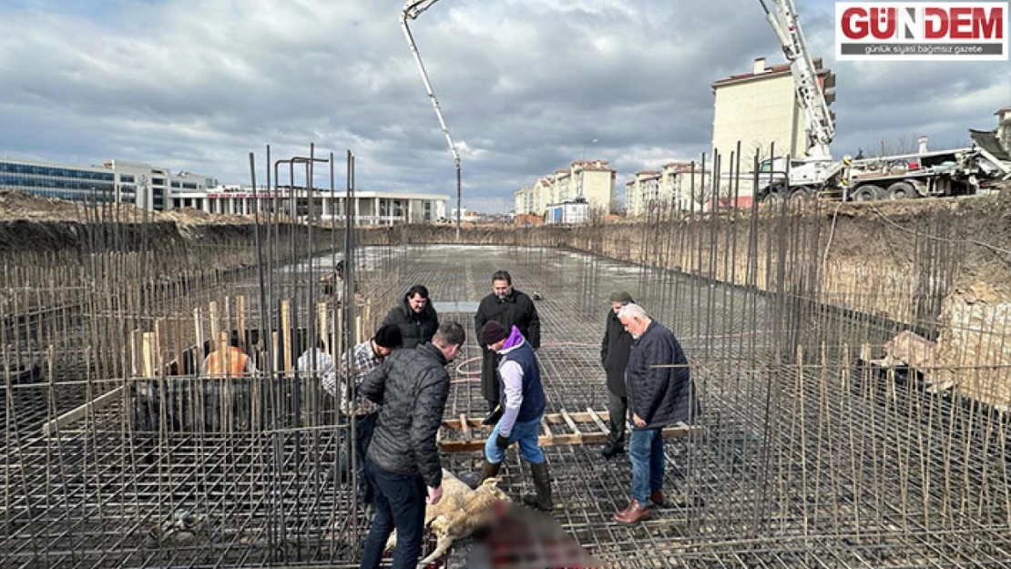 100 Yataklı Hafızlık Kur'an Kursunun temeli atıldı