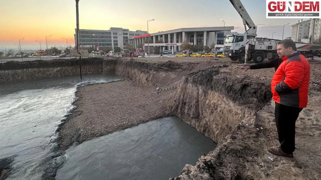 100 yataklı hafızlık kursunun temeli kazılmaya başlandı