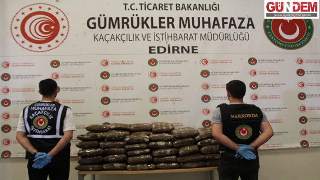 244 kilogram uyuşturucu ele geçirildi