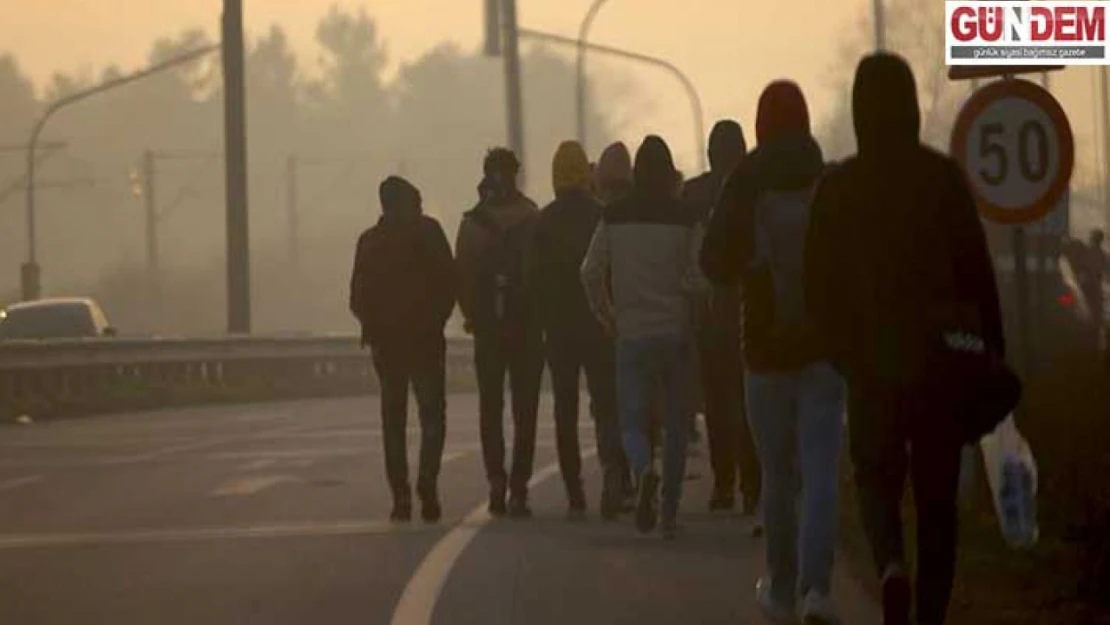 37 düzensiz göçmen yakalandı