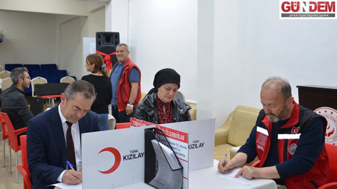 Aile ve Sosyal Hizmetler İl Müdürlüğü personelinden kan bağış kampanyası