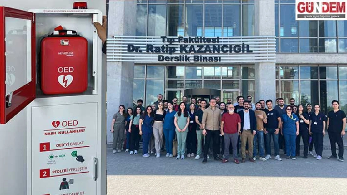 Ani kalp durmalarına müdahale cihazı hizmet vermeye başladı