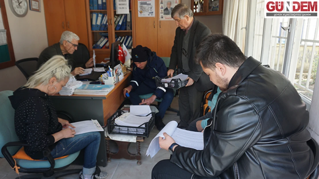 Askıya çıkarılan seçmen listeleri 2 Nisan'da indirilecek