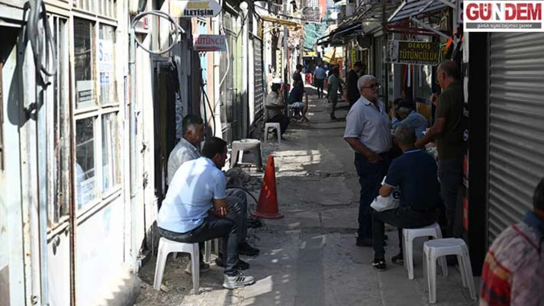 Ayakkabıcılar ve Terziler Çarşısı'nın restorasyonuna başlandı
