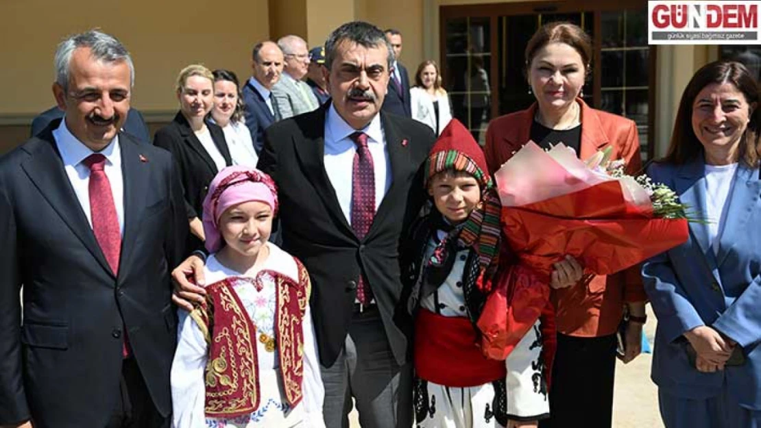 Bakan Tekin Edirne'de açıklamalarda bulundu
