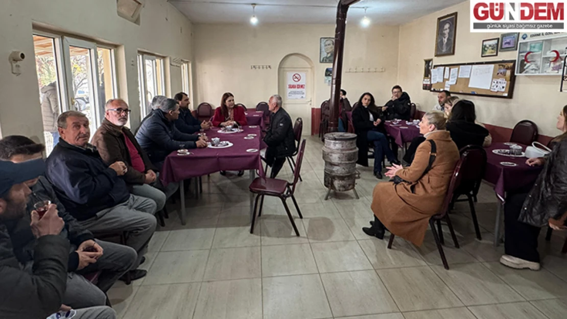 Başkan İba'dan köy ziyaretleri