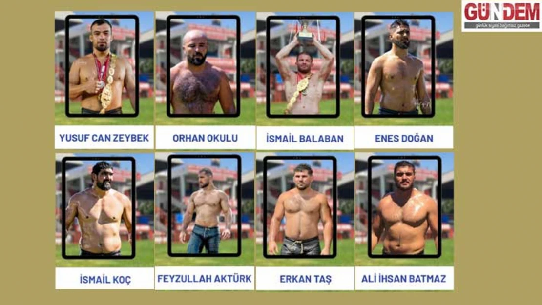 Başpehlivanlık çeyrek final müsabakası 11.45'te başlayacak