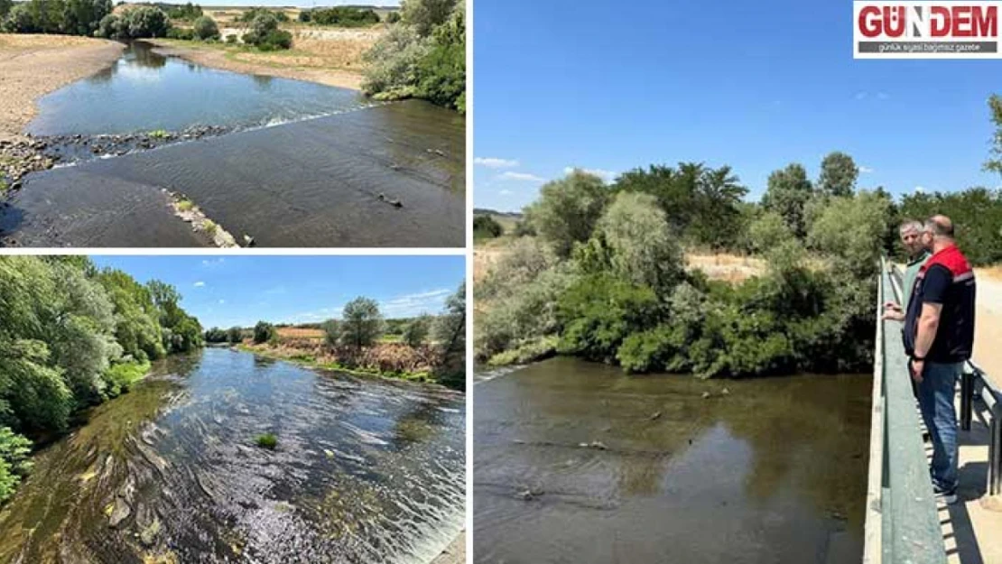 Beyazıt, Tunca Nehri'nde incelemelerde bulundu