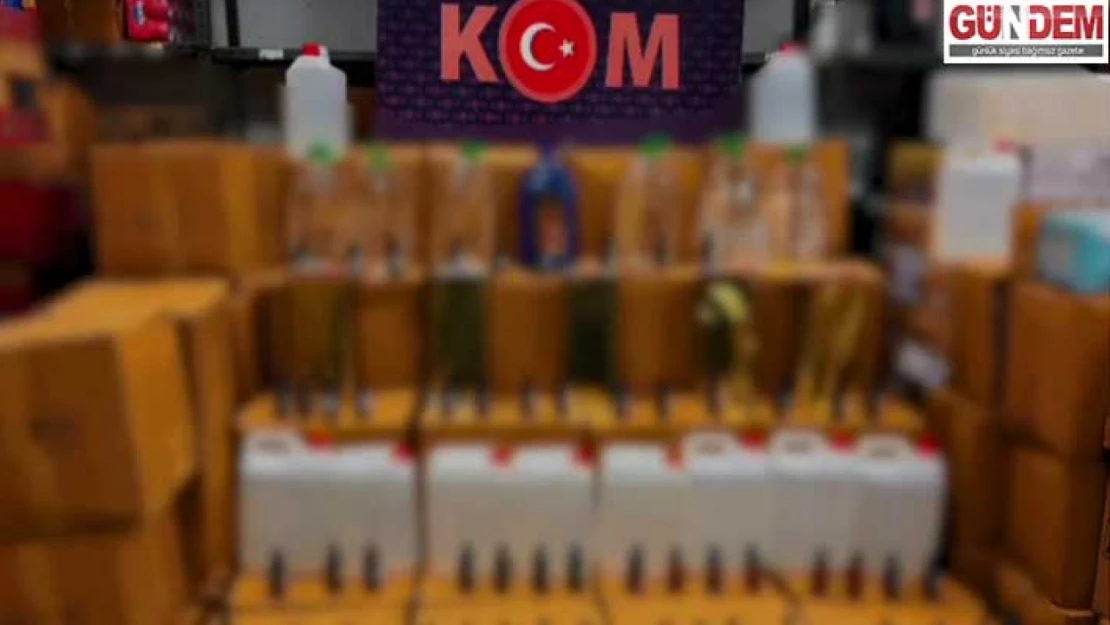 Binlerce Şişe Ele Geçirildi