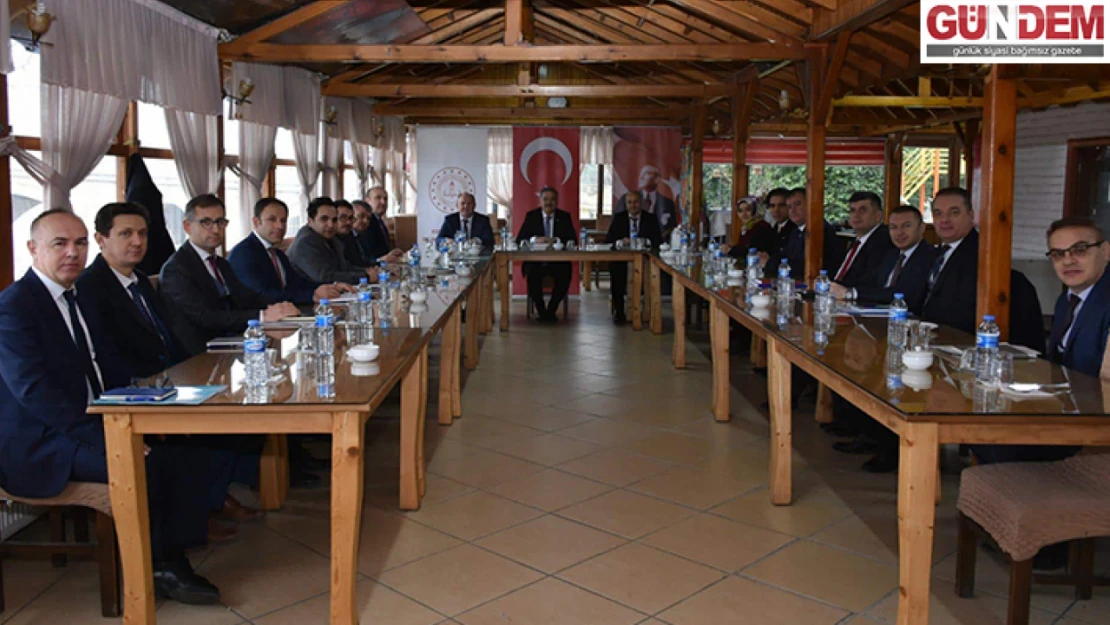 Birinci dönem değerlendirmesi ve ikinci döneme hazırlık çalışmaları konuşuldu