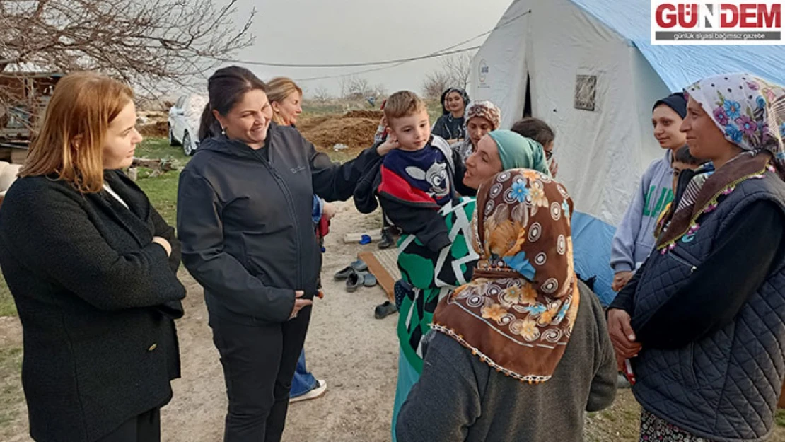 'Bölgeyle ve Afetzede Vatandaşlarımızla Dayanışmayı Sürdüreceğiz'