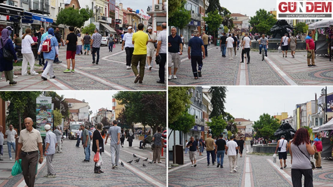 Bunaltıcı sıcak yerini serin ve yağışlı havaya bıraktı