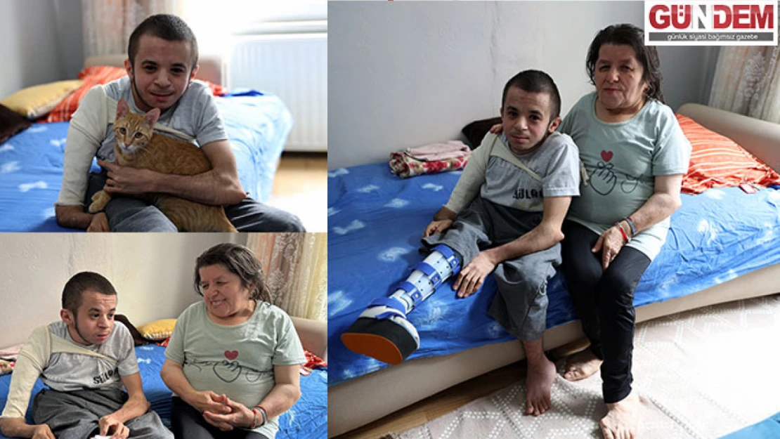 Cam kemik hastası anne, hayatını aynı hastalığı taşıyan oğluna adadı