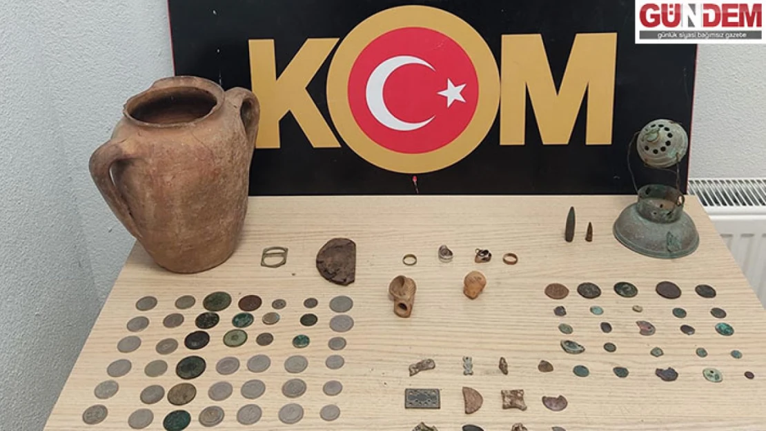 Çanakkale'de tarihi eser operasyonu