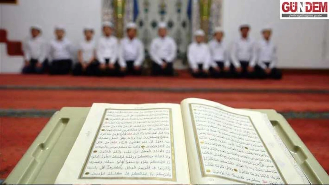'Çocuklarımızın güzel ahlakla yetişmeleri için gayret gösteriyoruz'