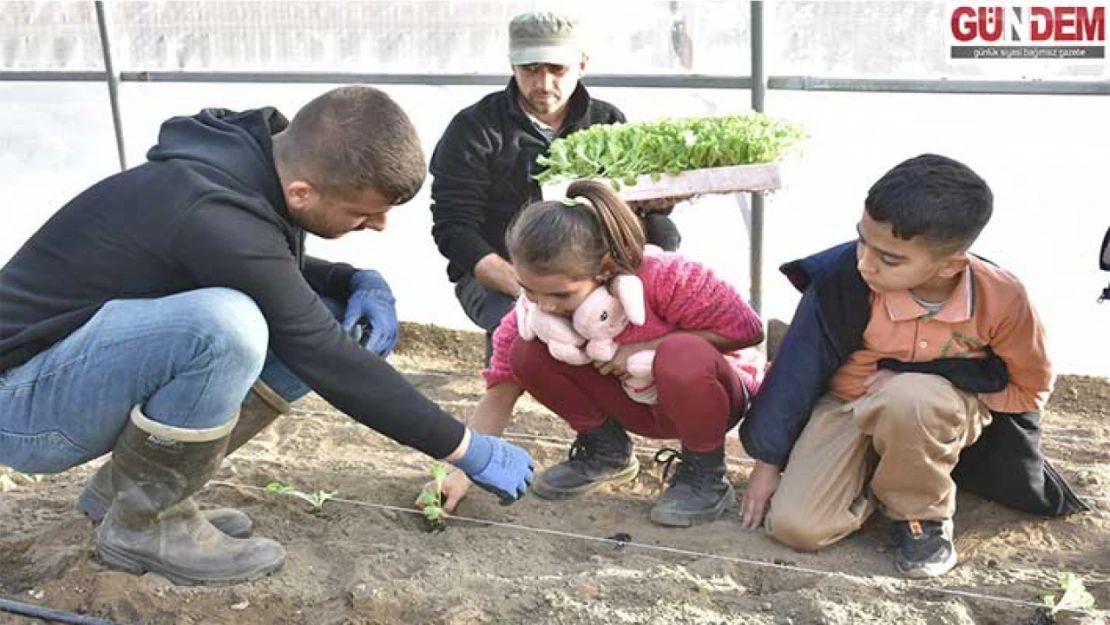 Çocukların tarım ve doğa ile buluşmasını sağlayacak proje hayata geçti