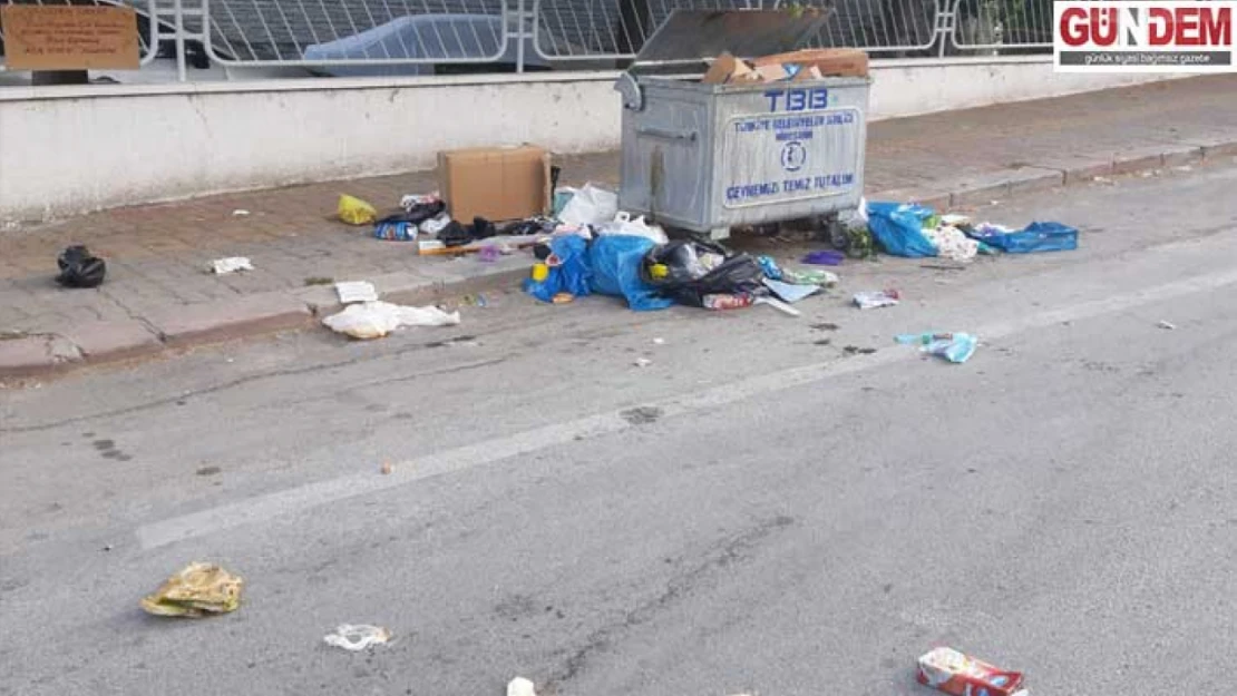Çöp Sorununa Vatandaşlar Tepkili