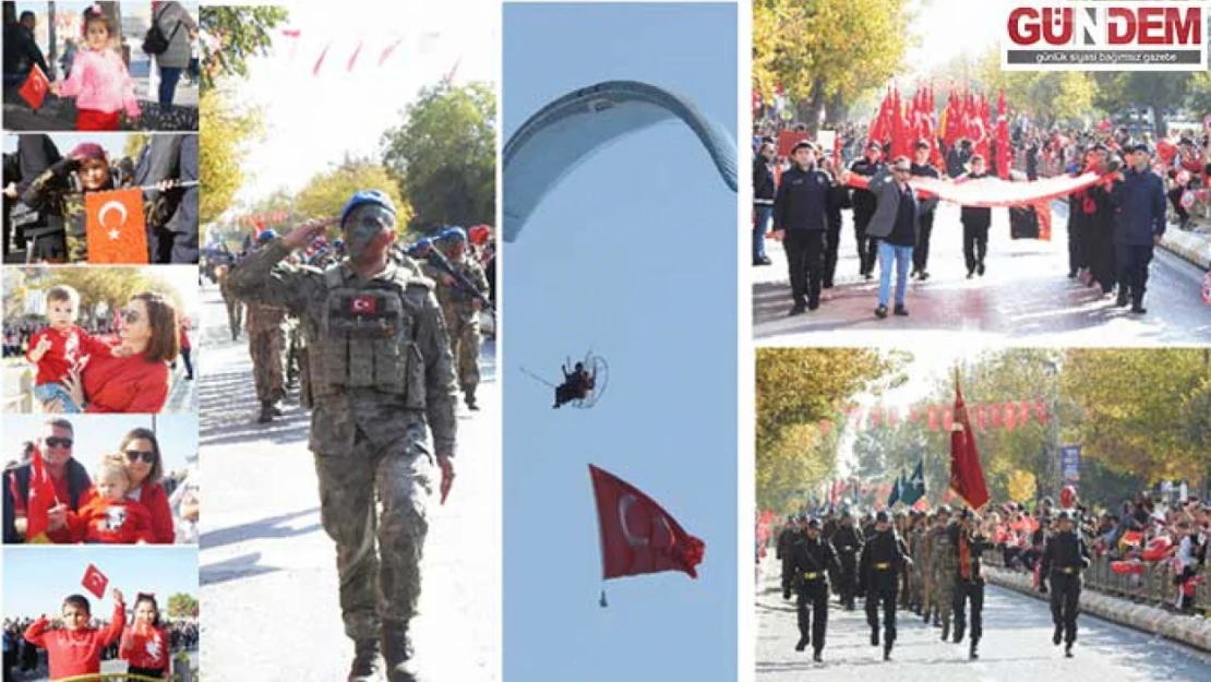 Cumhuriyetin 101. yılı coşkusu