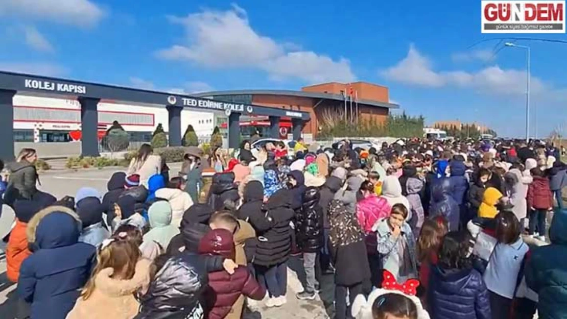 Deprem haftası nedeniyle tatbikat gerçekleştirdi