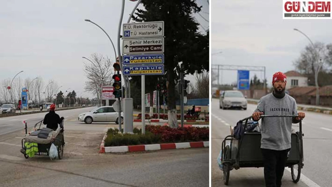 Dünyayı yürüyerek gezen Sato, Türkiye'ye hayran kaldı