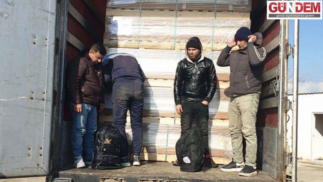 Edirne'de 11 organizatör ve 232 göçmen yakalandı
