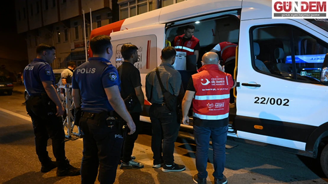 Edirne'de 6 düzensiz göçmen yakalandı