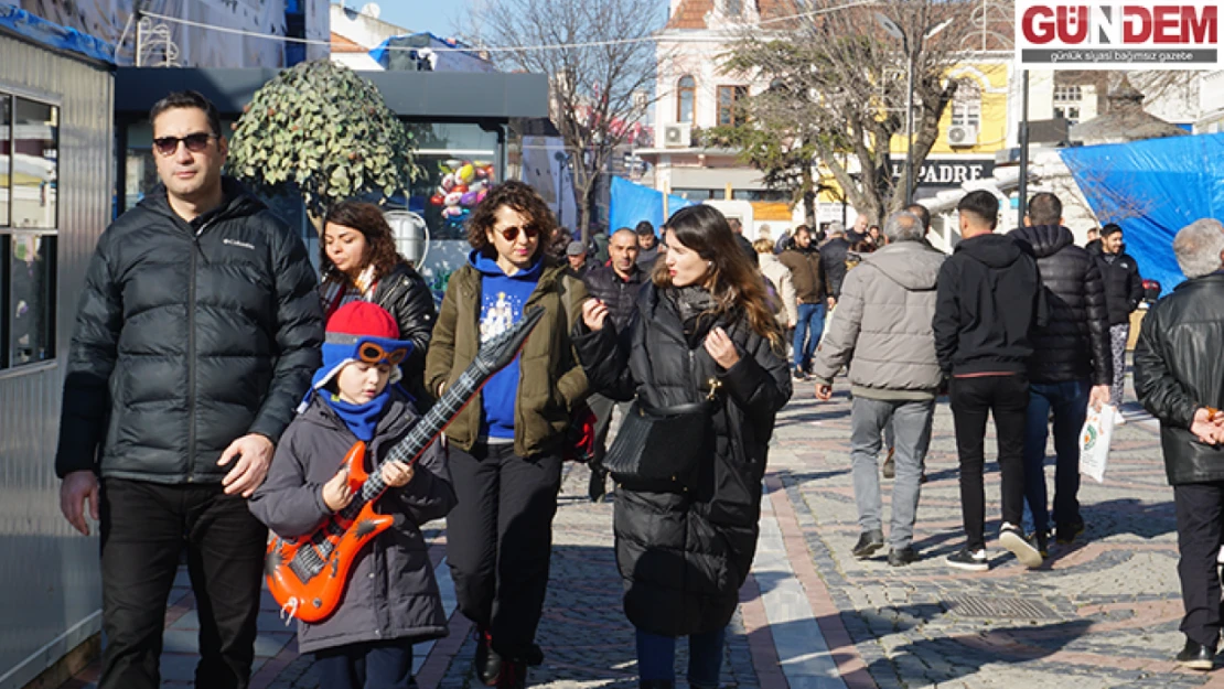 Edirne'de Ara Tatil Yoğunluğu Yaşandı