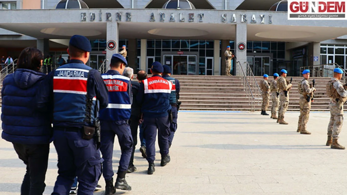 Edirne'de Arama kararı bulunan 122 şahıs yakalandı