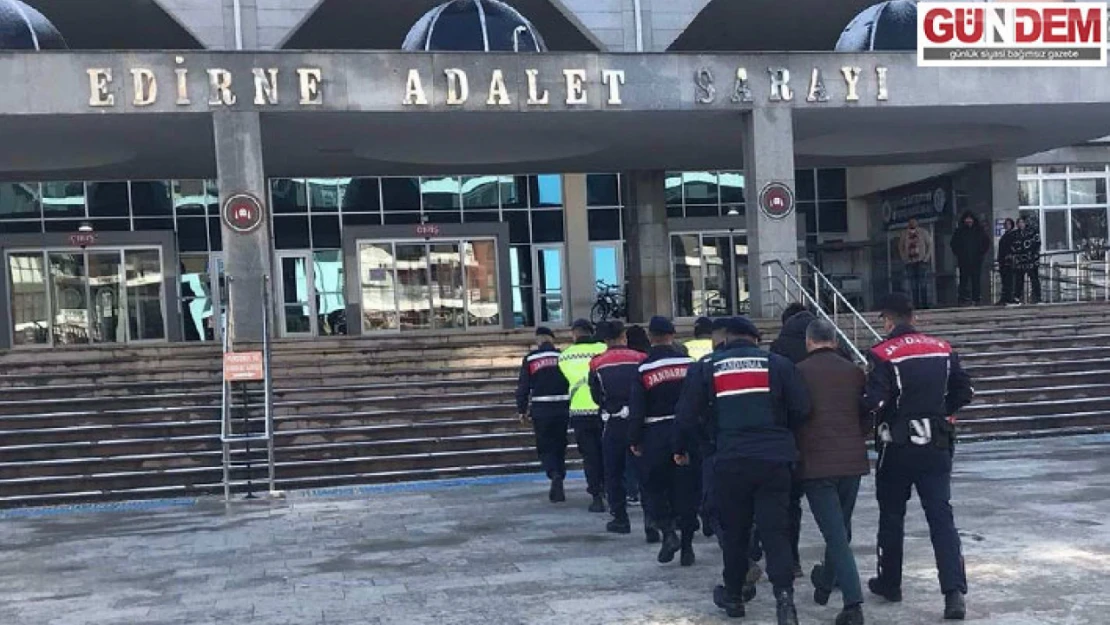 Edirne'de arama kararı bulunun 123 şüpheli yakalandı