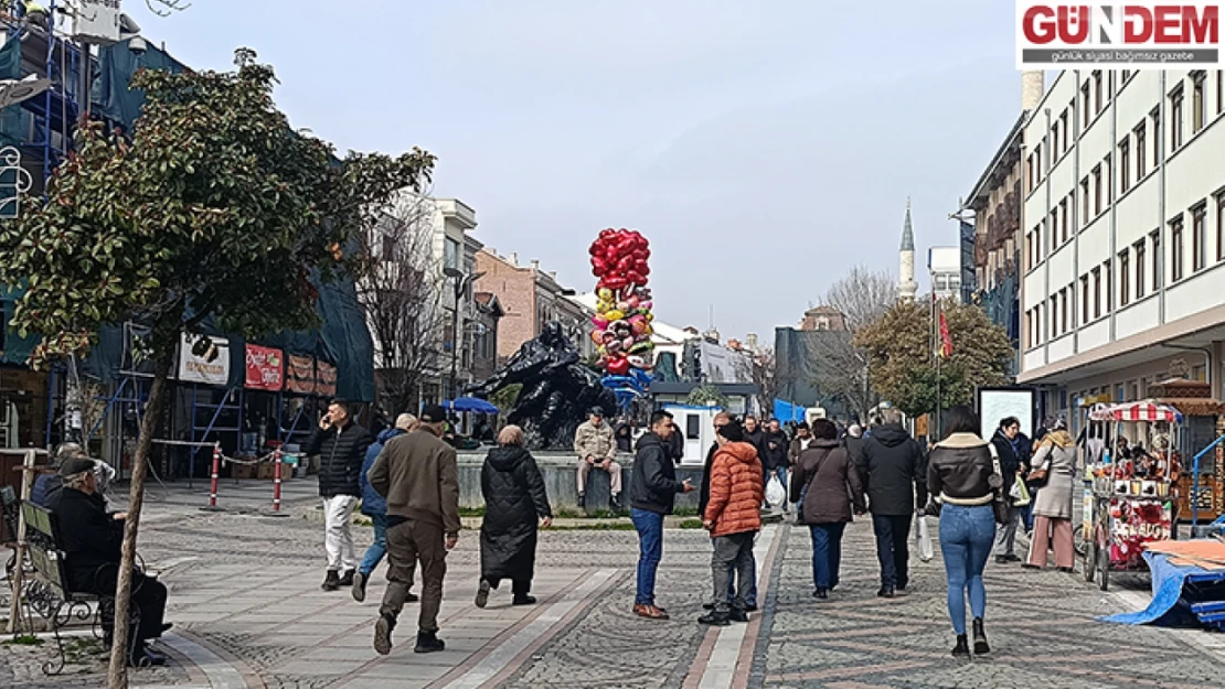 Edirne'de bahar havası etkili oluyor