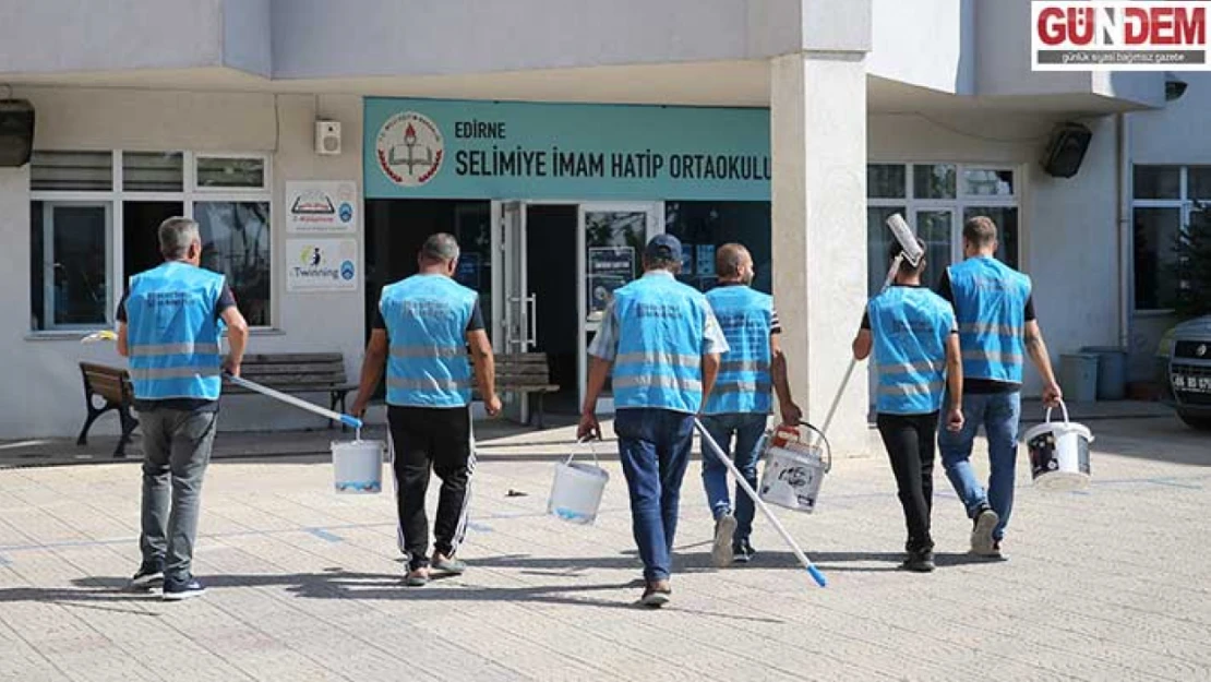 Edirne'de denetimli serbestlik yükümlüleri meslek öğrenip kamu yararı için çalışıyor